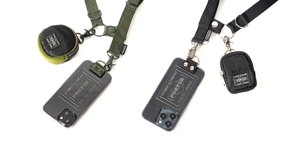 PORTER iPhone Shoulder Strap Case Release | Hypebeast