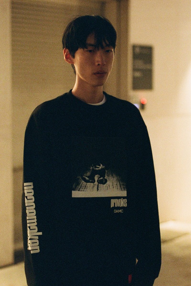 PROVOKE x OAMC Collaboration NITESHA Publisher Daido Moriyama Takuma Nakahira Takahiko Okada Release Information Luke Meier
