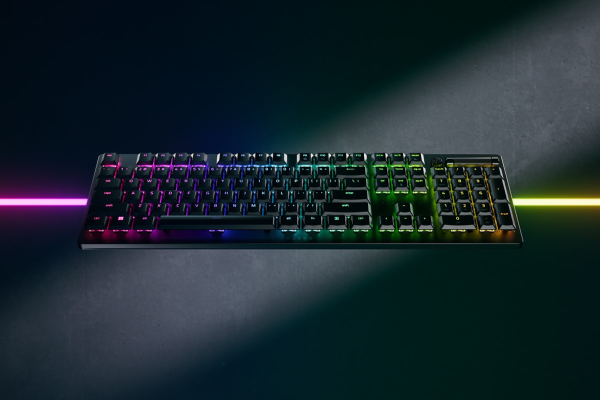 razer gaming peripherals keyboards optical switches low profile deathstalker v2 pro 