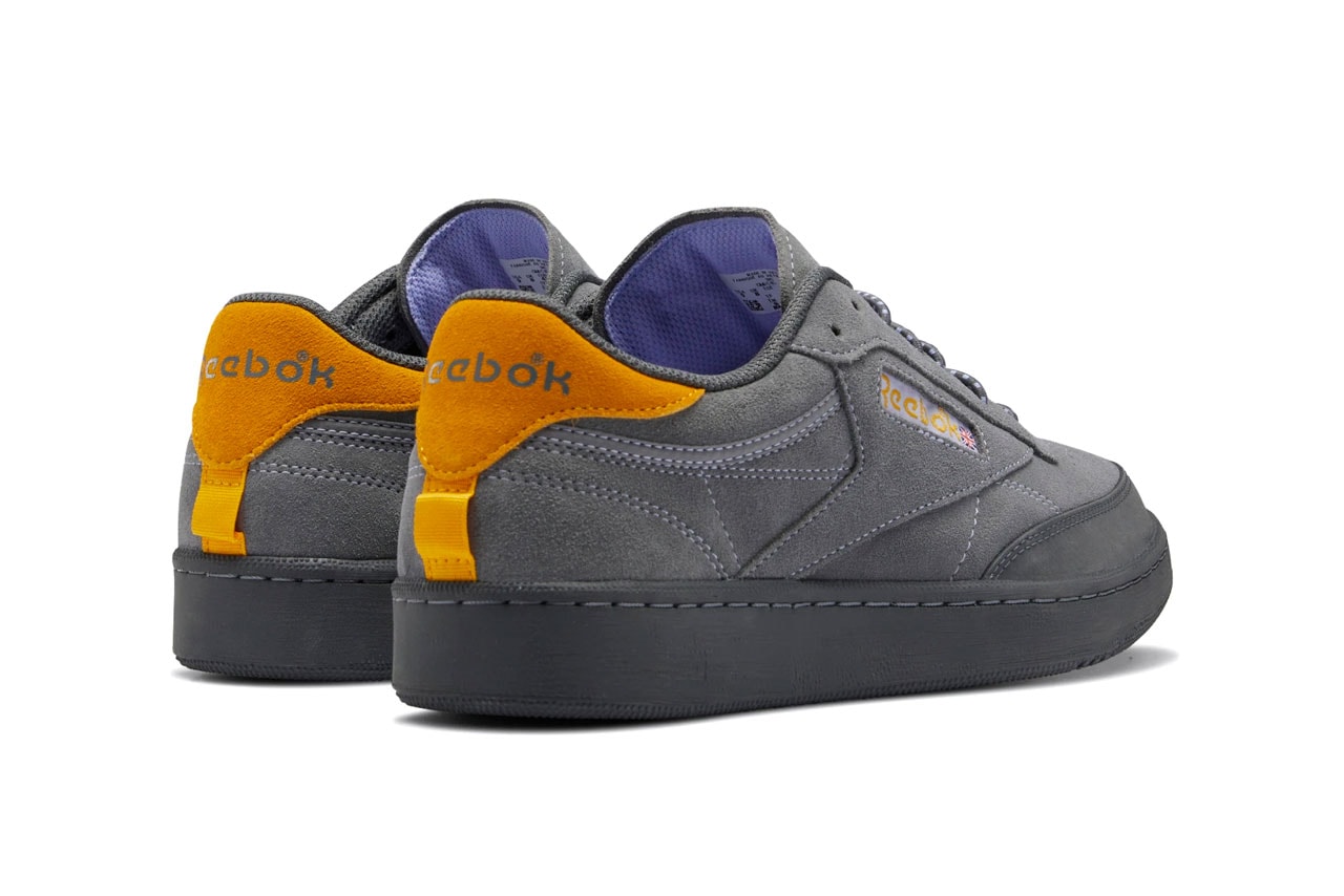 Reebok Sneaker Club C 85 Footwear UK Bolton Shoes Trainers Fashion Lilac Grey Britain Hypebeast Hiking Climbing 