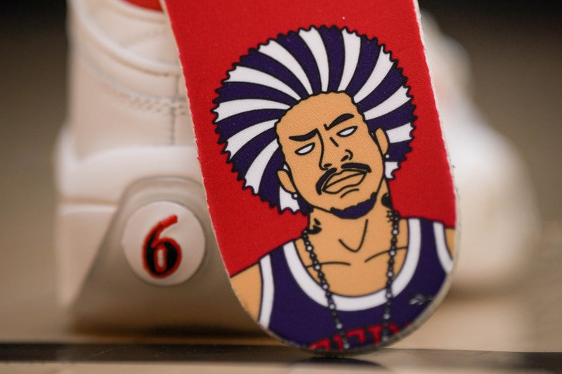 Reebok Question Mid Dr. J Julius Erving GX0230 footwear nba all star game 2002 allen iverson 6 red gold white leather number 3 slam magazine 160 USD July 22 release info date price