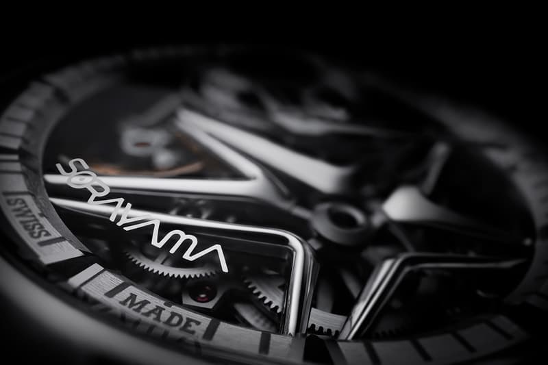 Highly Polished Grade 5 Titanium And Curved Lines Bring Sexy Robots Style Of Japanese Artist To Limited Edition Watch