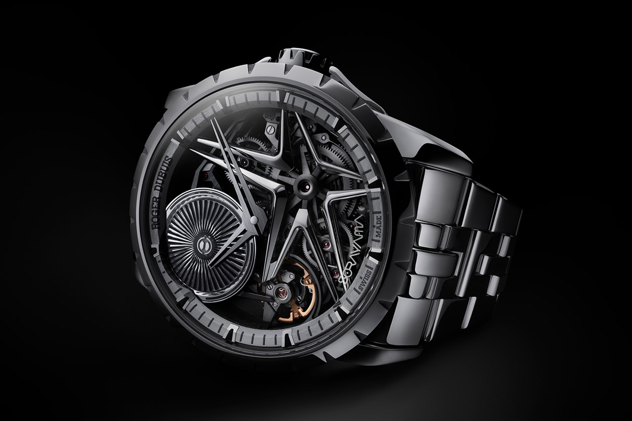 Highly Polished Grade 5 Titanium And Curved Lines Bring Sexy Robots Style Of Japanese Artist To Limited Edition Watch