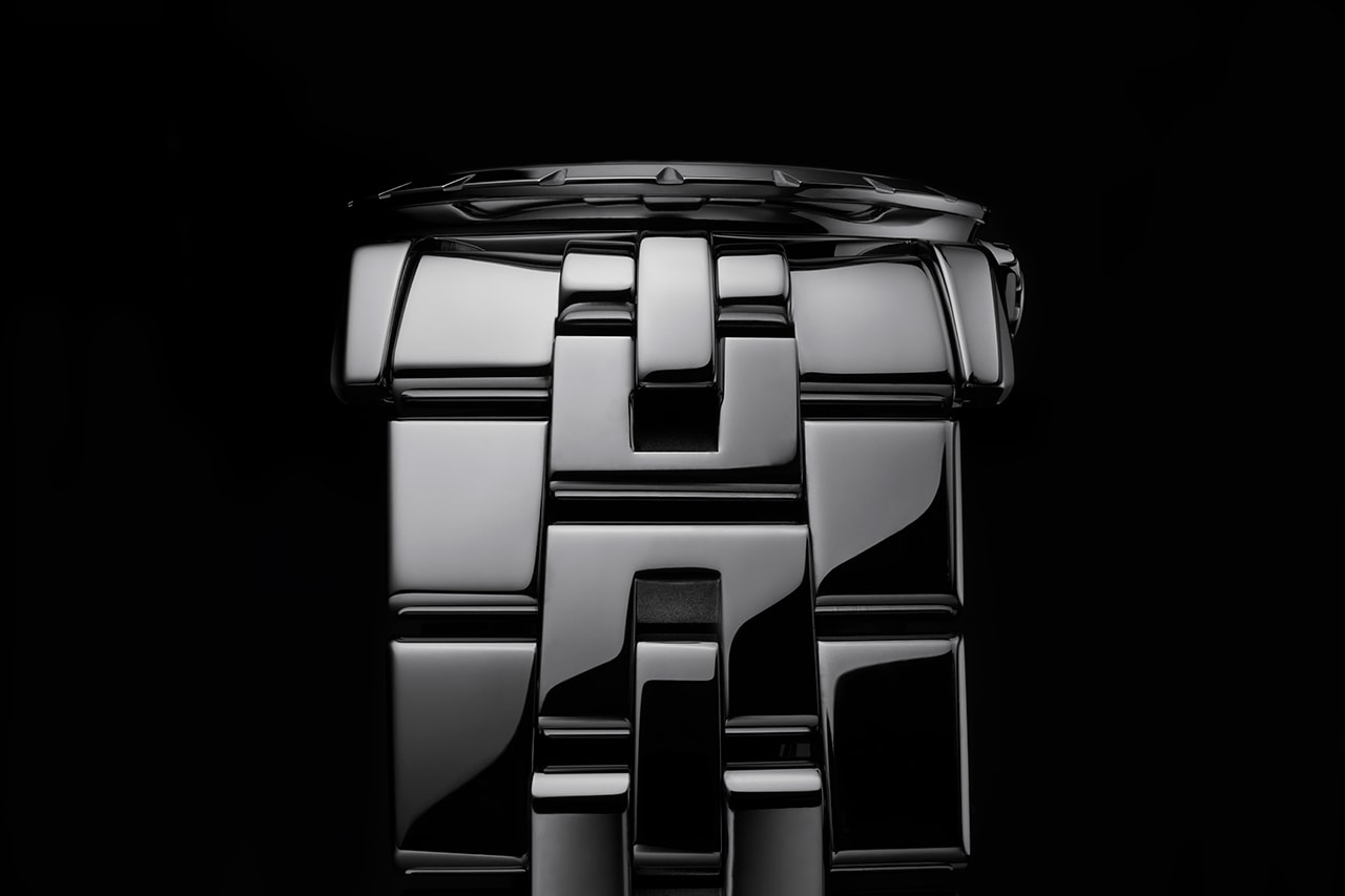 Highly Polished Grade 5 Titanium And Curved Lines Bring Sexy Robots Style Of Japanese Artist To Limited Edition Watch