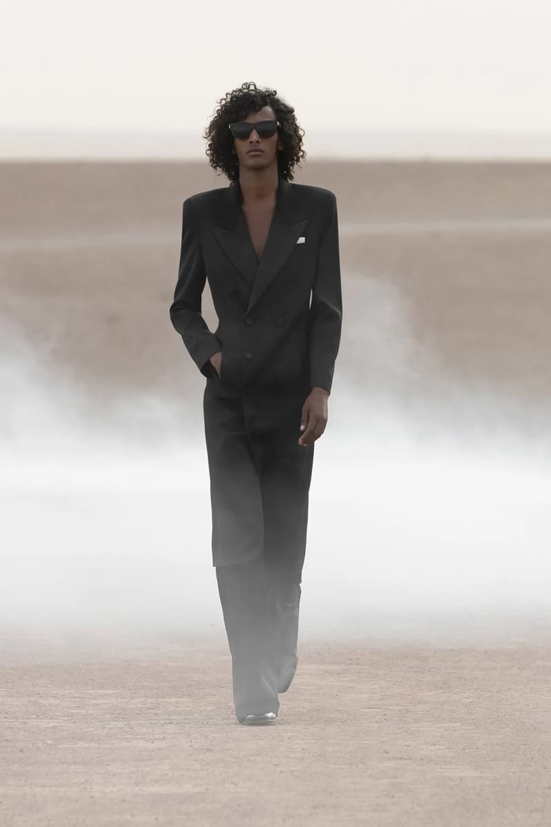 Saint Laurent Desert Oasis Collection Reflected on the Past for Spring Summer 2023 in Morocco's Agafay Desert near Marrakech