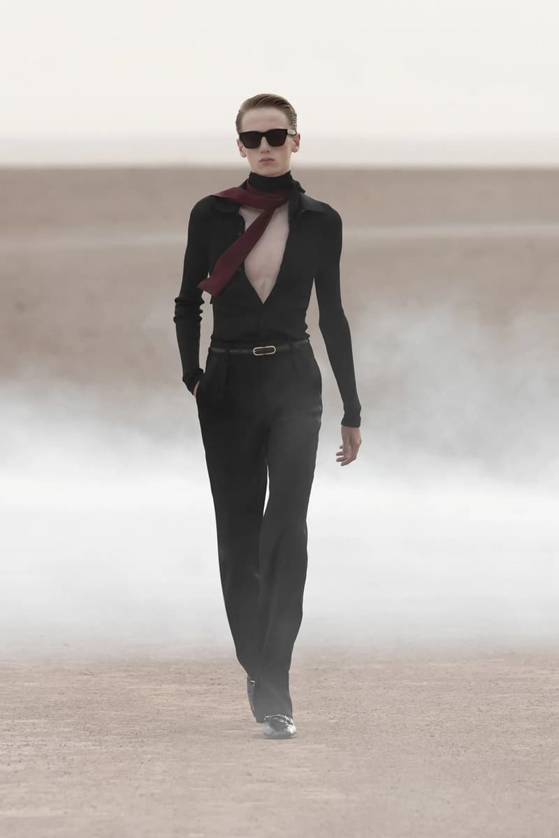 Saint Laurent Desert Oasis Collection Reflected on the Past for Spring Summer 2023 in Morocco's Agafay Desert near Marrakech