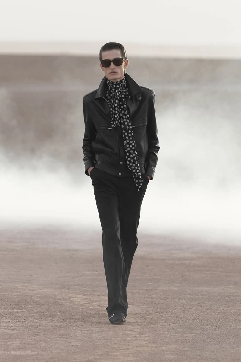 Saint Laurent Desert Oasis Collection Reflected on the Past for Spring Summer 2023 in Morocco's Agafay Desert near Marrakech