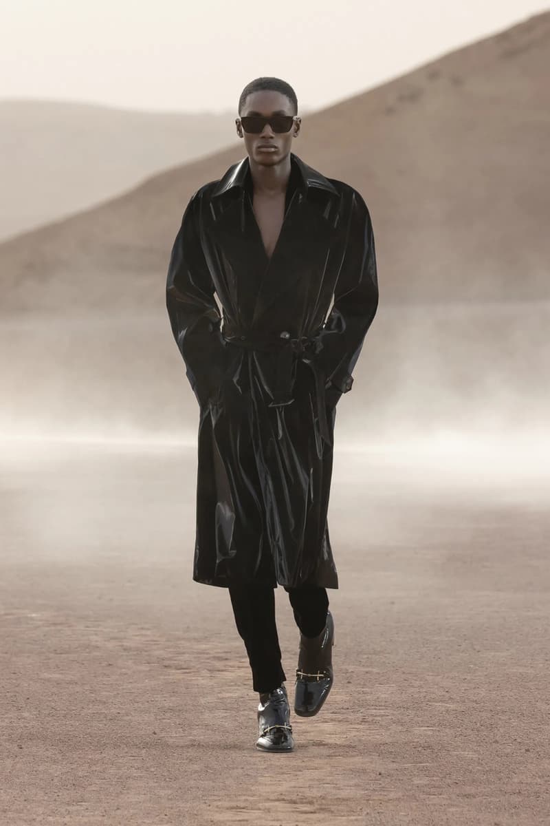 Saint Laurent Desert Oasis Collection Reflected on the Past for Spring Summer 2023 in Morocco's Agafay Desert near Marrakech