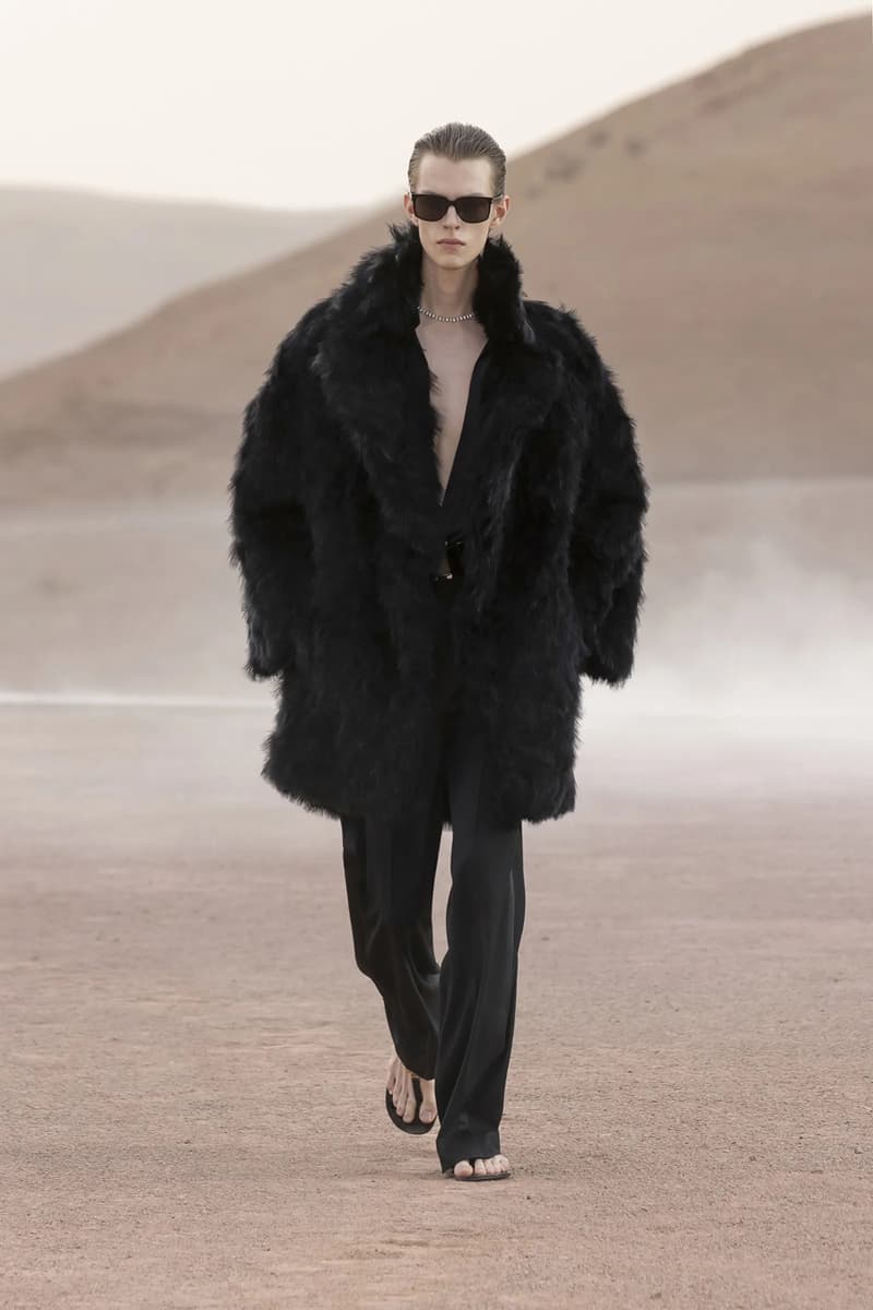 Saint Laurent Desert Oasis Collection Reflected on the Past for Spring Summer 2023 in Morocco's Agafay Desert near Marrakech