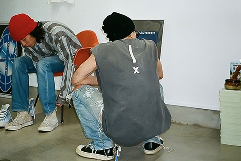 saint mxxxxxx shermer academy readymade yuta hosokawa cali thornhill dewitt fall autumn winter 2022 denim tears  viper room rk collection first release info fw22 