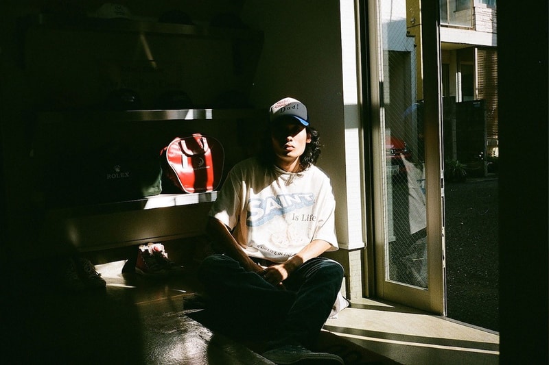 saint mxxxxxx shermer academy readymade yuta hosokawa cali thornhill dewitt fall autumn winter 2022 denim tears  viper room rk collection first release info fw22 