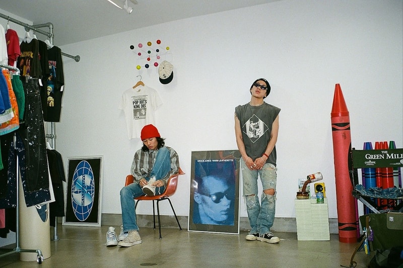 saint mxxxxxx shermer academy readymade yuta hosokawa cali thornhill dewitt fall autumn winter 2022 denim tears  viper room rk collection first release info fw22 
