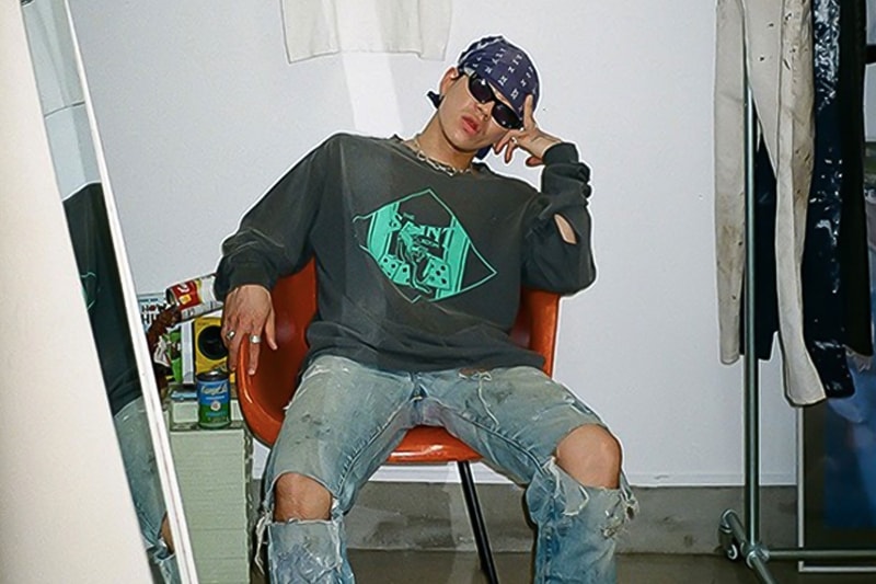 saint mxxxxxx shermer academy readymade yuta hosokawa cali thornhill dewitt fall autumn winter 2022 denim tears  viper room rk collection first release info fw22 