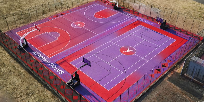 jordan basketball court