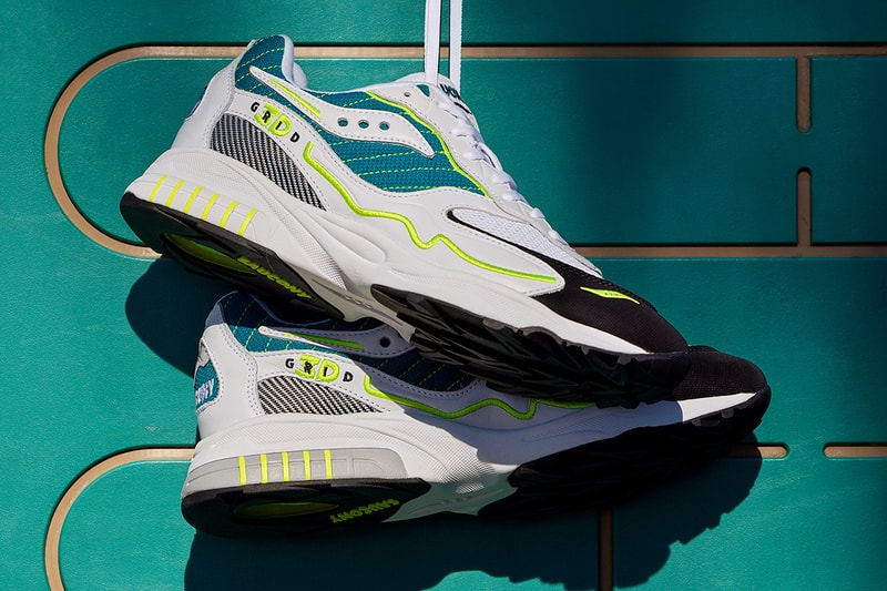 saucony 3d grid hurricane white green blue release date info store list buying guide photos price 