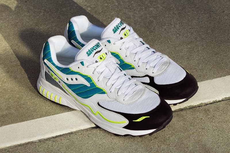 saucony 3d grid hurricane white green blue release date info store list buying guide photos price 