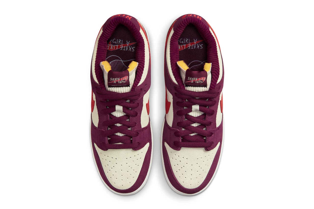 Skate Like a Girl Nike SB Dunk Low DX4589-600 Photos release date info store list buying guide photos price