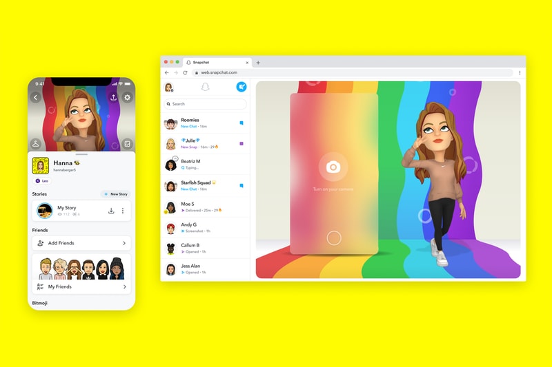Snapchat Plus подписка веб-браузер настольный компьютер приложение для ПК обмен мгновенными сообщениями чат видеозвонки 