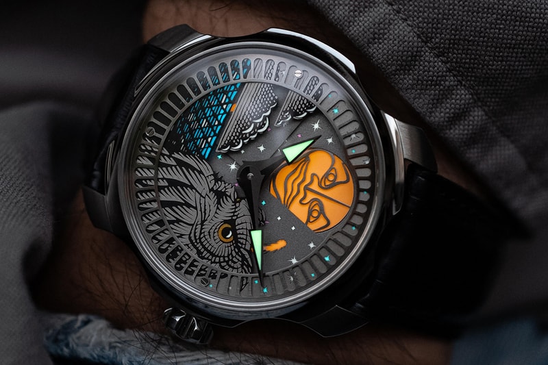 Stepan Sarpaneva Nocturne Watch Info finish Handmade Swiss automatic watches craftsmanship moonphase 