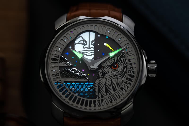 Stepan Sarpaneva Nocturne Watch Info finish Handmade Swiss automatic watches craftsmanship moonphase 