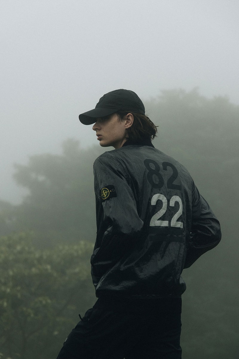 Stone Island Fall/Winter 2022 Collection HBX Release Info Buy Price Sweatshirt T-shirt Down Jacket Vest Puffer Hooded Graphic Print Logo Patch Beanie Sweatpants Sweatshorts Overshirt Utility