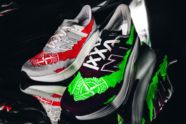 A Closer Look at the Stone Island x New Balance Tokyo Design Studio FuelCell RC Elite V2