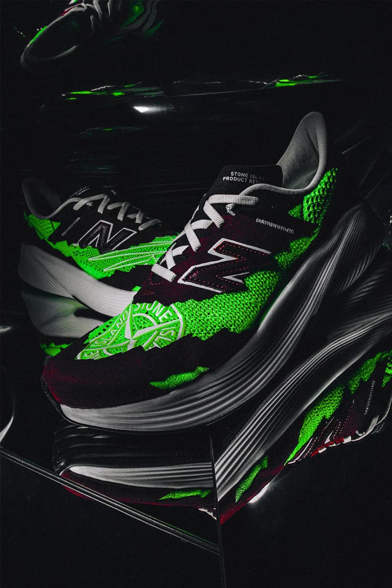 Stone Island x New Balance Tokyo Design Studio FuelCell RC Elite V2 HBX Release Info Buy Price