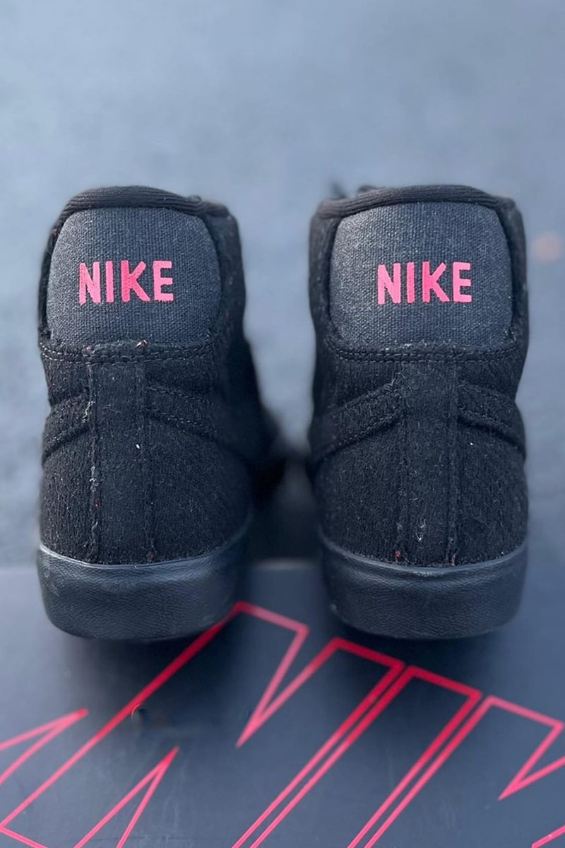 stranger things nike blazer mid tailwind 79  cast and crew black red release info date store list buying guide photos price 