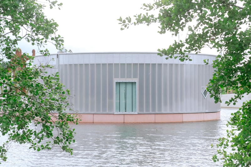 Studio Ossidiana Creates Floating Art Gallery for Netherlands Lake
