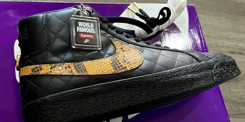 Nike sb blazer purple snakeskin Clearance