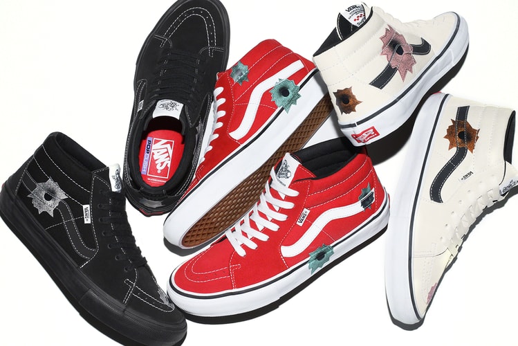 Supreme x Vans Skate Grosso Mid Summer 2022 Collaboration