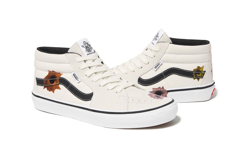 Supreme Vans Skate Grosso Mid Nate Lowman Summer 2022 Collaboration Release Info Date Buy Price 