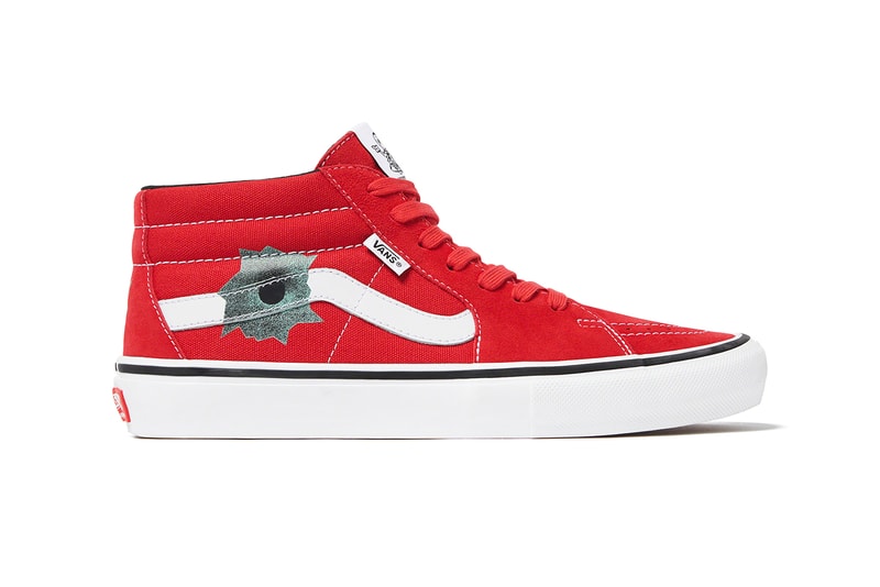Supreme Vans Skate Grosso Mid Nate Lowman Summer 2022 Collaboration Release Info Date Buy Price 