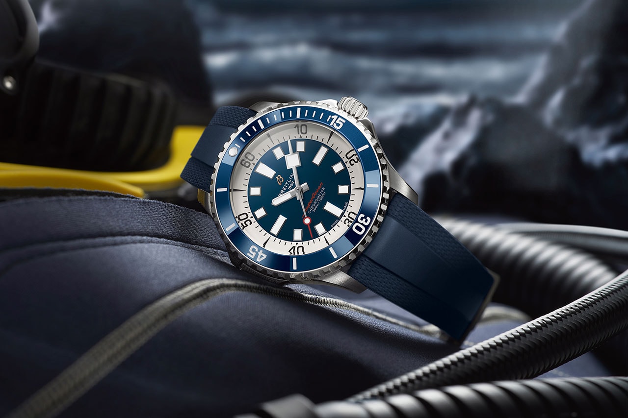 Breitling Reimagines SuperOcean Collection With 28 Piece Collection In Four Sizes and Three Different Case Materials