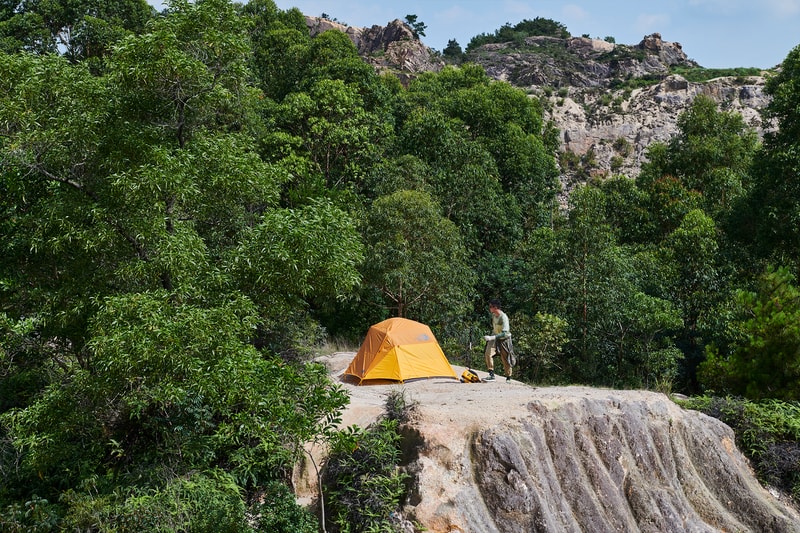 The North Face ss22 backpack and tent series release camping outdoors hiking Hong Kong TNF