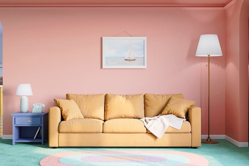 The Simpsons Living Room Bobbi Beck 742 Evergreen Terrace Springfield Cartoon Design Studio Emerging 