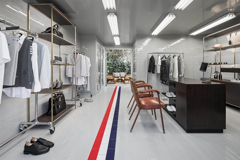 Thom Browne Announces First Physical Retail Location in France Saint Tropez private members club epi john mcenroe 