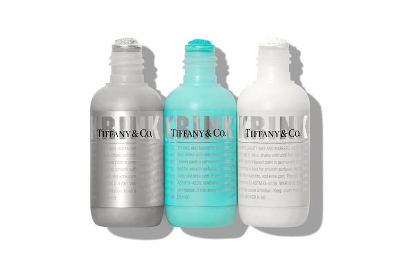 KRINK x Tiffany & Co. Art Paint Markers Collaboration