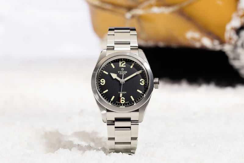 The Tudor Heritage Ranger watch features a 41mm satin-finish