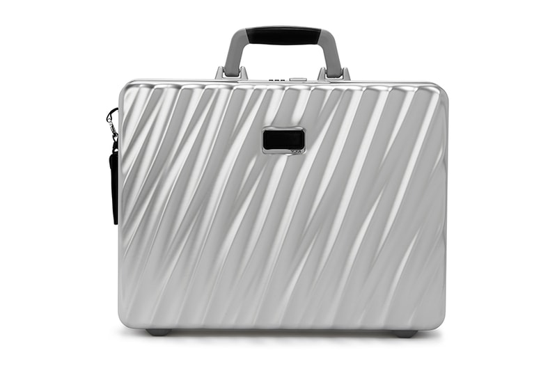 Tumi 19 Degree Aluminum Briefcase Bullet Train news bad bunny Brad Pitt films comedy industrial design 