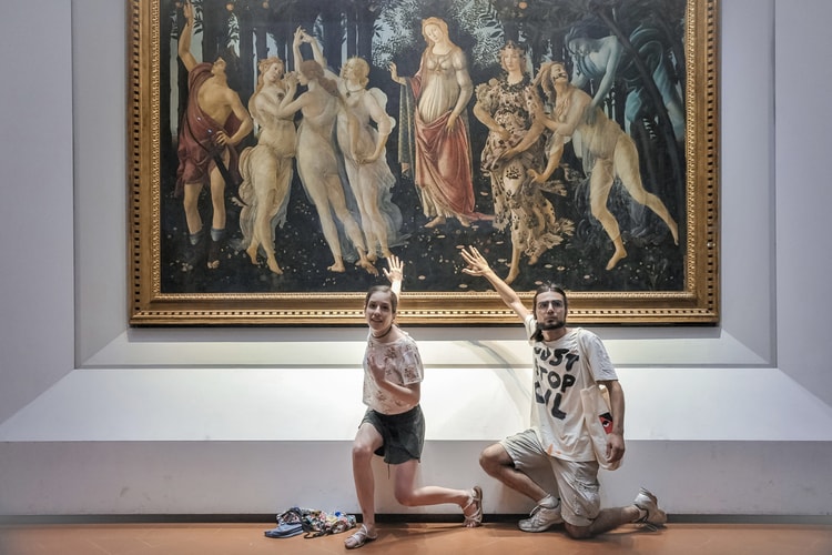Climate Activists Glued Their Hands to Botticelli’s ‘Primavera’ Painting