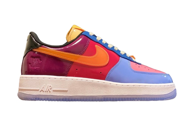 Take a First Look at the UNDEFEATED x Nike Air Force 1 Low "Multi-Patent"