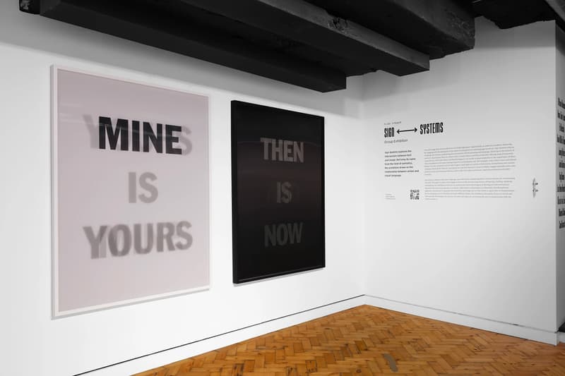 Unit London 'Sign Systems' Group Art Exhibition UK