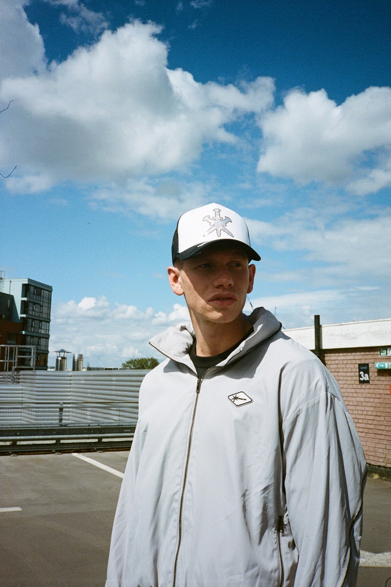 Unknown Summer 2022 Collection SS22 Rhinestone Tracksuit T-shirt Streetwear London UK Punk Hoodie Pink Denim