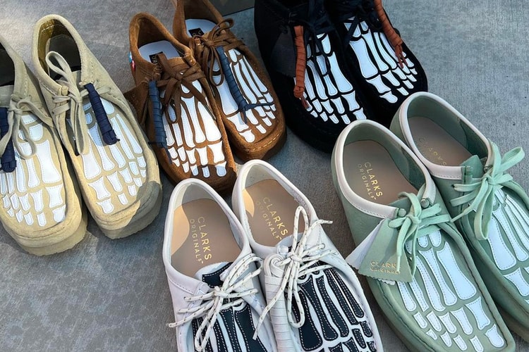 Vandy The Pink Teases New Skeletal Clarks Wallabees