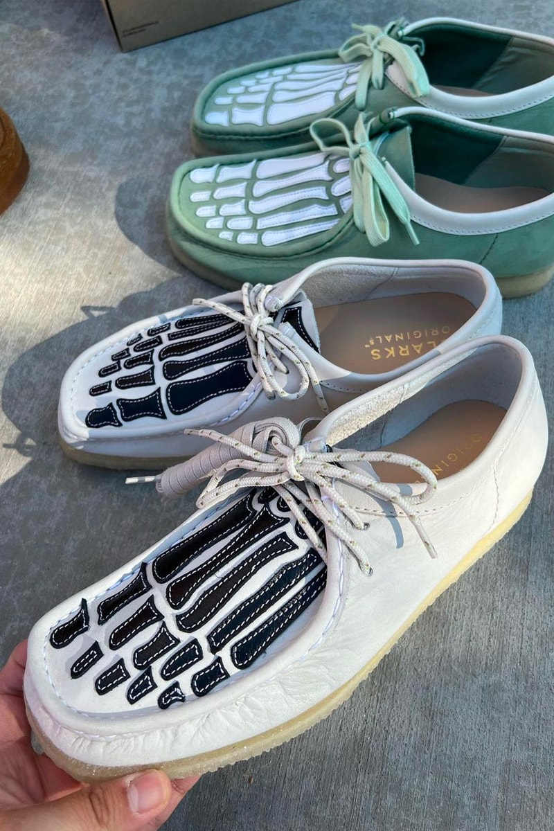 Vandy The Pink Skeletal Clarks Wallabees First Look Teaser Release Info Date Buy Price 