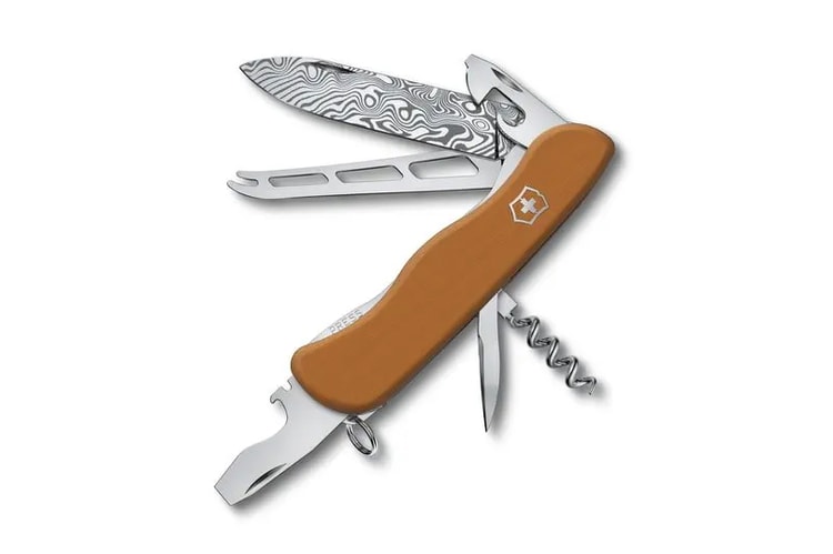 Victorinox Swiss Army's 13th Damast Edition Features Damasteel's "Baldur" Pattern