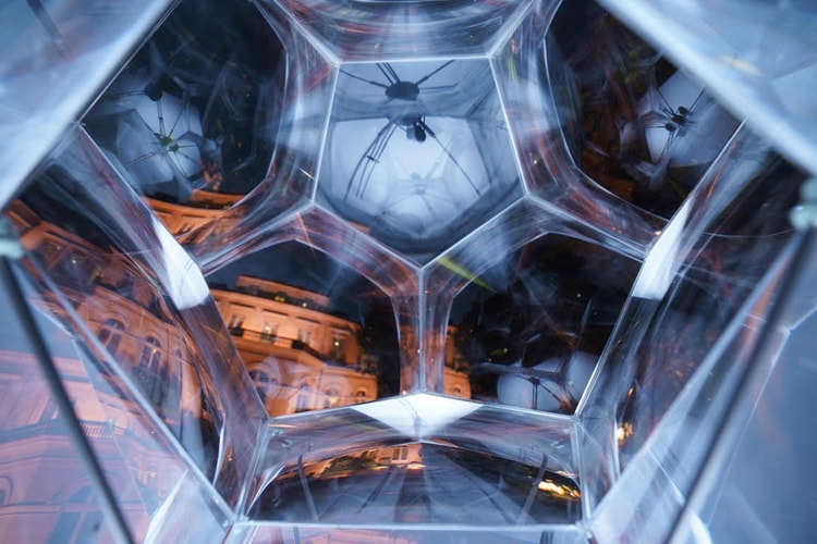 Vincent Leroy Turns Electronic Device Lenses Into a Massive Optical Constellation