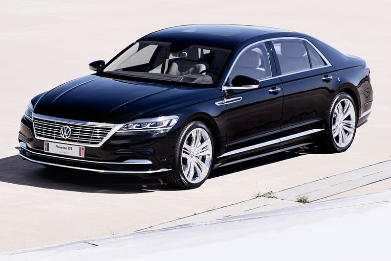 Volkswagen Unveils Never-Before-Seen Phaeton D2 Concept Car