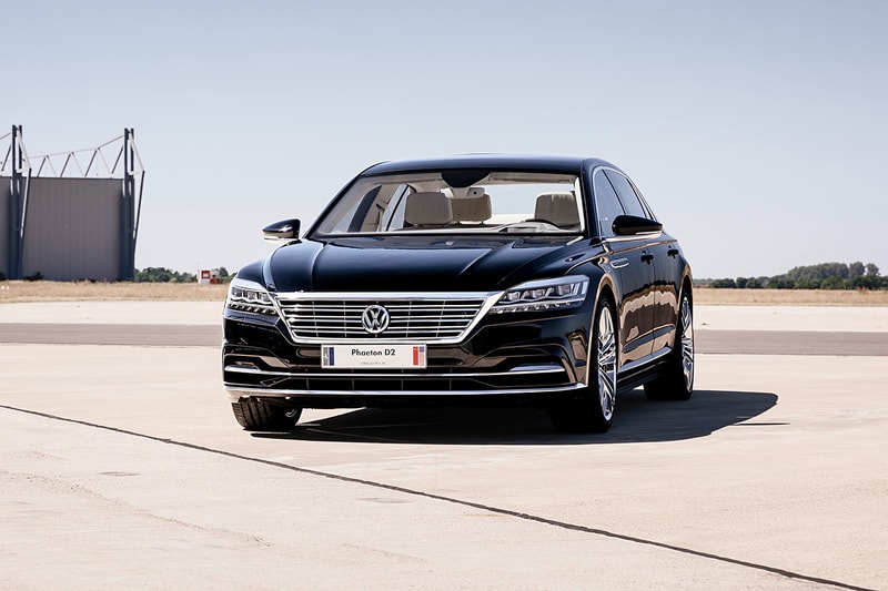 Volkswagen Phaeton D2 Concept Car First Official Look 